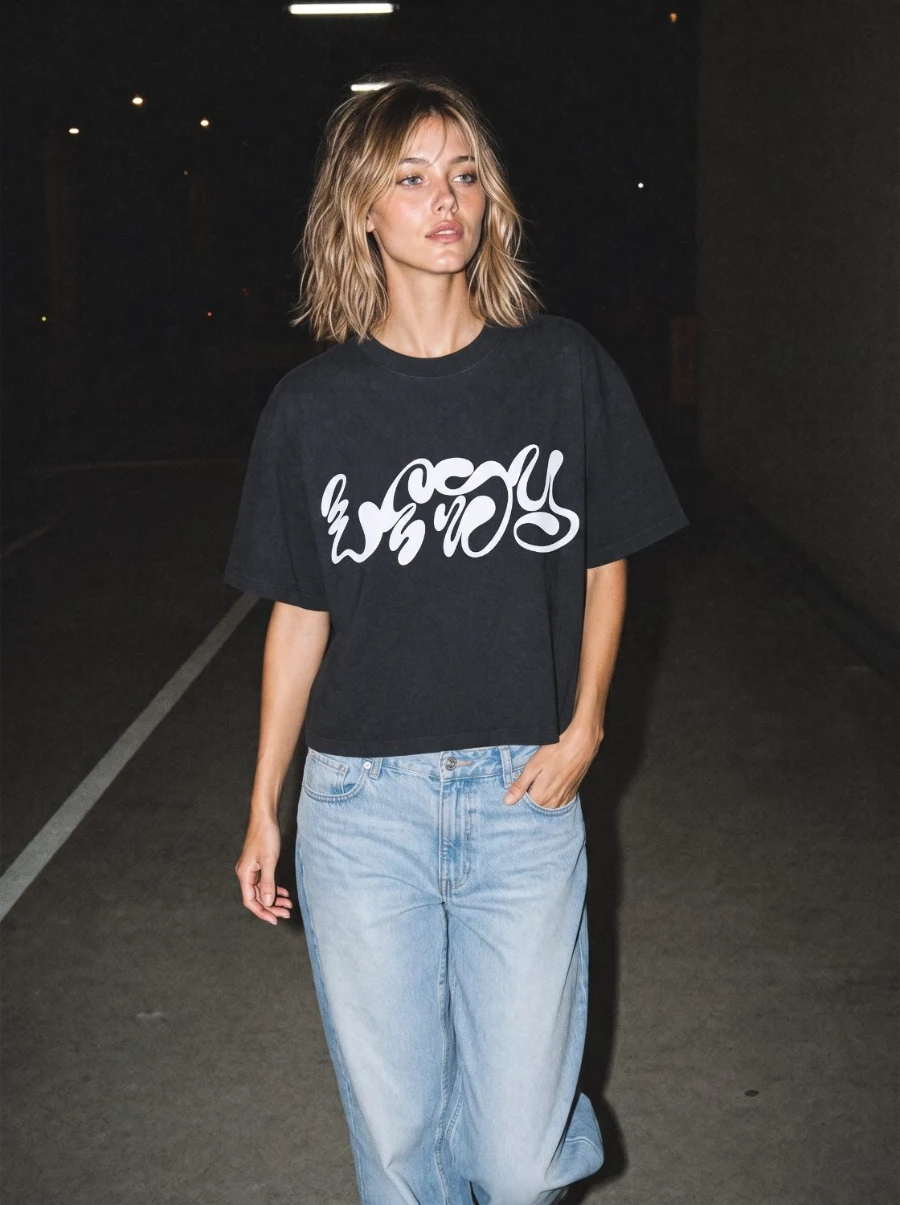 Wavy worn