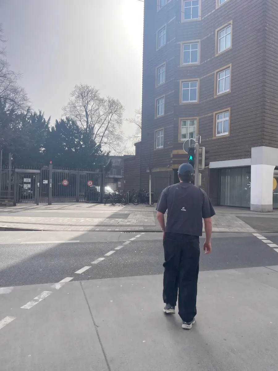 On the street in Paderborn